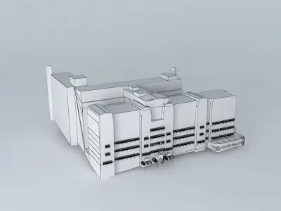 Hilton Brighton Free 3D model