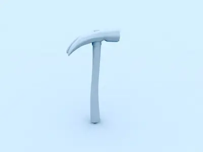 carpenter hammer 3D model