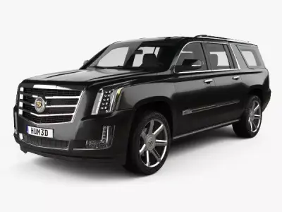 Cadillac Escalade Platinum 2015 3D print model