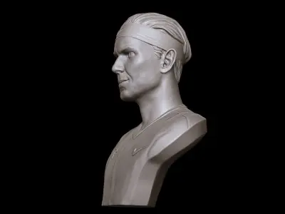 Rafael Nadal 3D print model