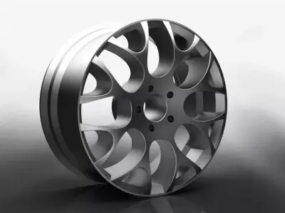 Wheel Rim Free 3D model by zakaria-12 from CGTrader