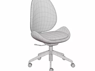 office chair 01 3D model get
