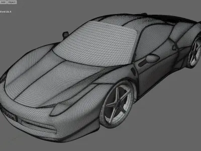 Ferrari 458 Italia 3D model