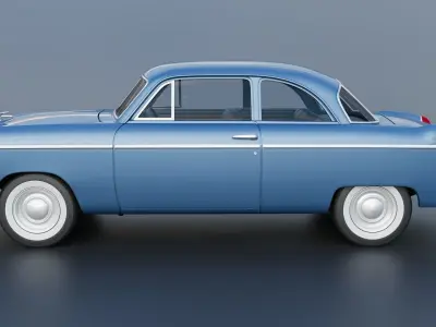 WILLYS AERO 1952 3D print model