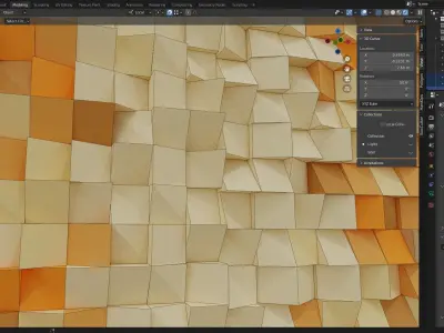 Modern Wall Decor Sculpture 3D model