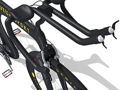 Sport Bicycle 3D model