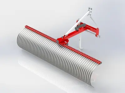 WG 1016 - Landscape rakes 100 - 250 3D model
