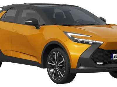 Toyota C-HR 2024 3D model