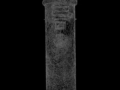 Spanish Post Mailbox 3D Scan Free 3D model