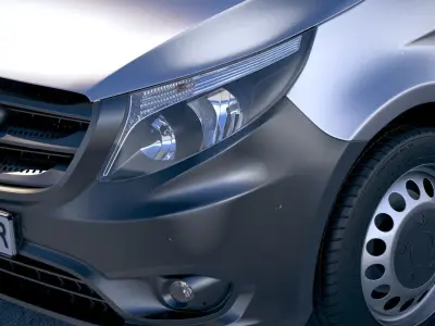 Mercedes Vito Short 2018 3D model