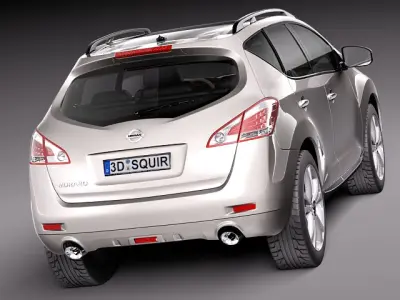 Nissan Murano 2012 3D model
