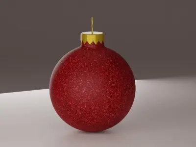 Christmas Ball 3D model 9