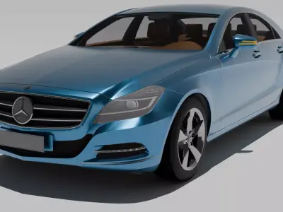 MERCEDES 3D model by shahrukh25493