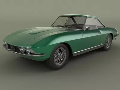 Alfa Romeo 2600 Coupe Speciale 3D model