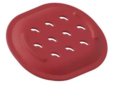 Plastic Deluxe Soap Dish 3D model
