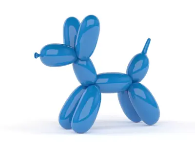 Balloon Dog 3D model get
