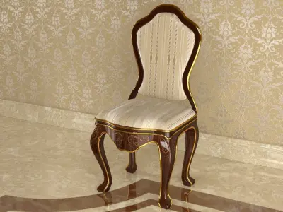 Classic Chair 0001 Free 3D model