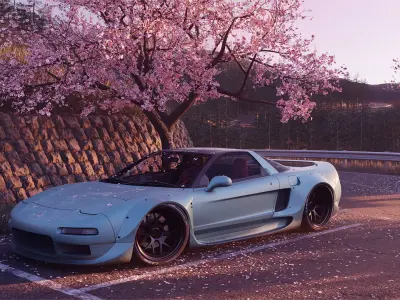 Honda NSX NA1 3D model