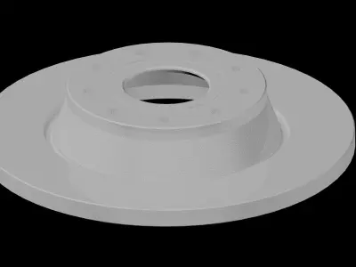 Braking disk Free 3D model