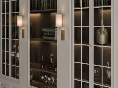 Display Cabinet Classic 3D model