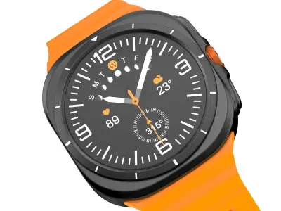 Samsung Galaxy Watch Ultra Titanium Gray 3D model