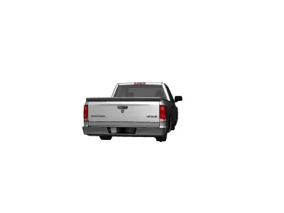 DODGE RAM 1500 SPORT 2003 Low-poly 3D model