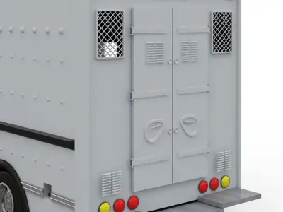 Ice Cream Truck Collection 3D model