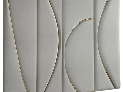 Wall panels 015 3D model