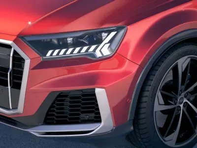 Audi Q7 2020 3D model