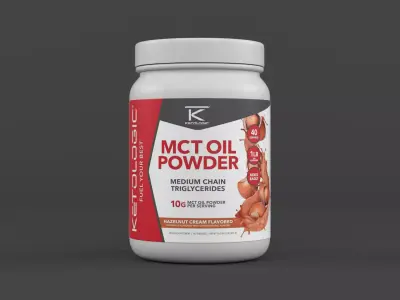Protein Powder 3D model 20