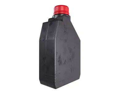 Motor Oil Bottle  Low-poly 3D model