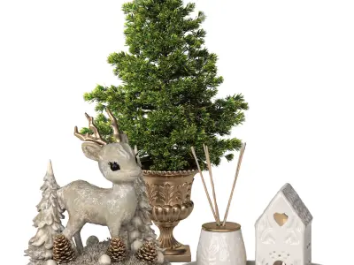 Christmas decoration 12 3D model