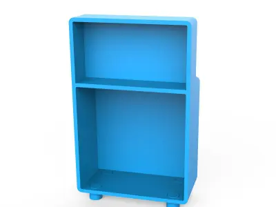 Workshop Locker 3D print model