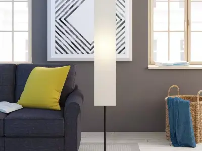 Lynn Floor Light Lamp 3D model