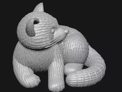 Kleine panda 3D print model