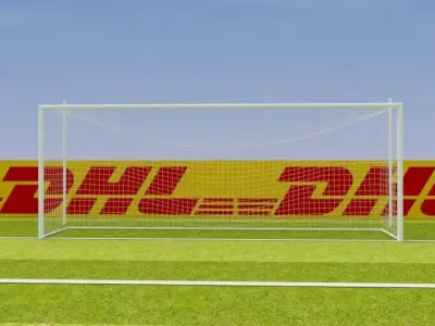 Soccer Goal 3D model 3D model
