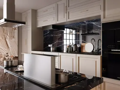 Interior - Kitchen - 260924 3D model