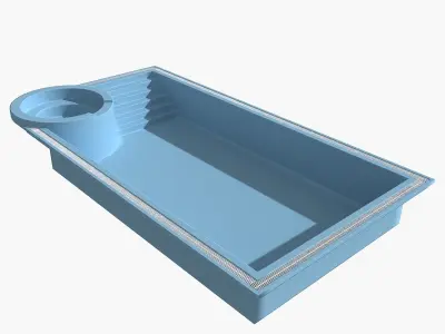 Swimming Pool 01 Free 3D model