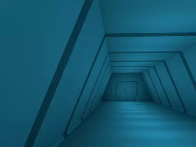 Corridor Interior 3D model