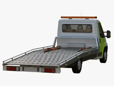 tow truck 3D model