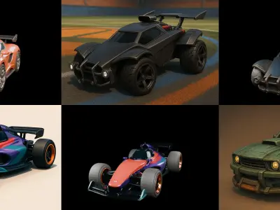 Gt one Car bundle 16 pack 100 glb 3D model