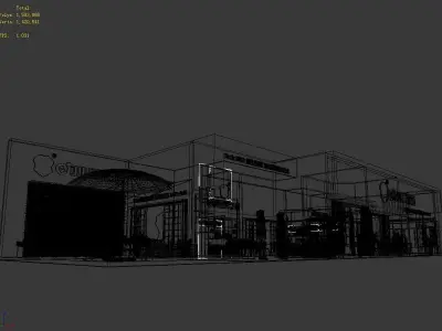 Exhibition - Area - 25X8-3DMAX2012-06 3D model