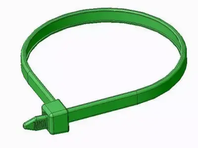 111-05850 Hellermann Cable Ties T50S 3D print model