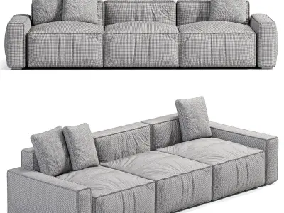  KEYARA SOFA By Nohohome 3D model