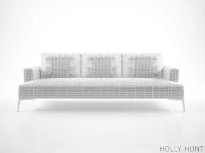 Holly Hunt Spear Sofa 3D model