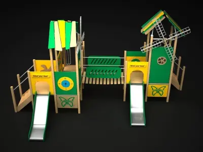 Outdoor Gazibo 208 3D model