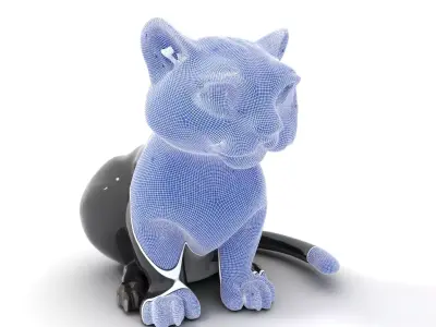 Charming Black Panther model pack Low-poly 3D model