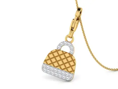 Tote Bag Earring 3D print model