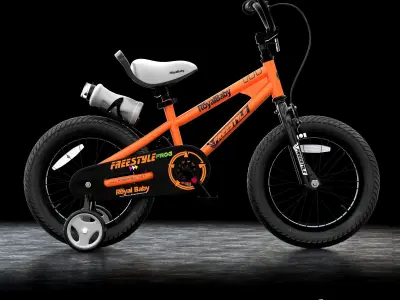 Royal Baby BMX Junior Bike 3D model