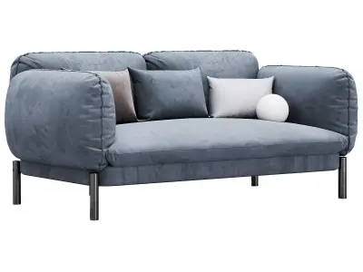 Tarantino Sofa 200 By Ghidini1961 3D model